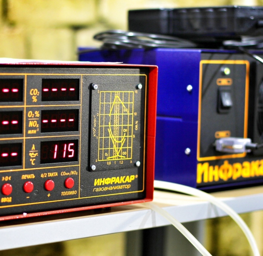 Газоанализатор Инфракар – оборудование прохождения технического осмотра ТС